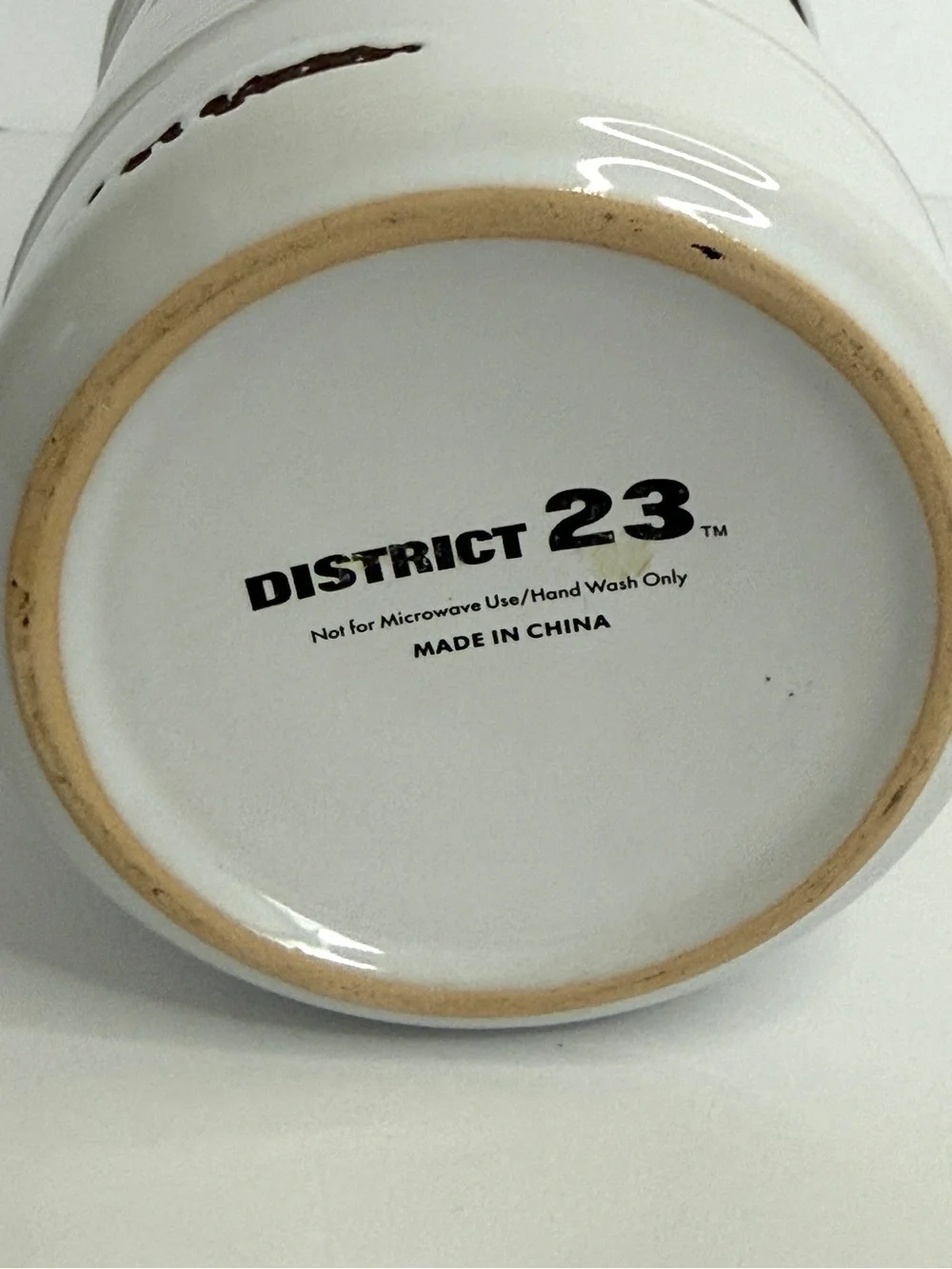 District 23 Tea Canister Black/White  | Kitchen